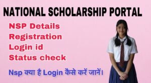 Nsp 2021- National Scholarship Portal