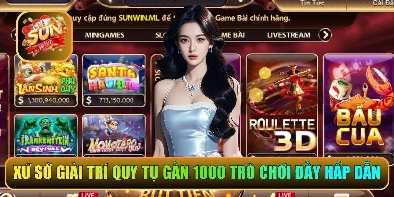 Xứ sở giải trí quy tụ gần 1000 trò chơi đầy hấp dẫn
